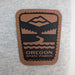 Oregon State Parks Zip Hoodie "100 years" Carson Ellis x Aaron Draplin | Patchmarks Oregon State