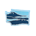 Cascades - Embroidered Patch | Patchmarks Oregon State Parks