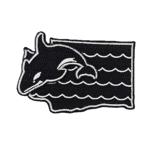Orca - Embroidered Patch | Patchmarks Oregon State Parks