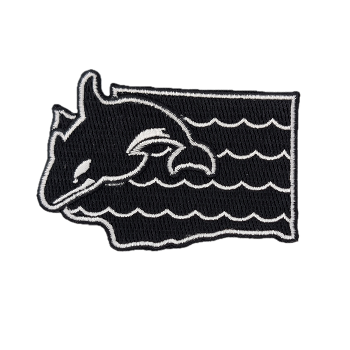 Orca - Embroidered Patch | Patchmarks Oregon State Parks