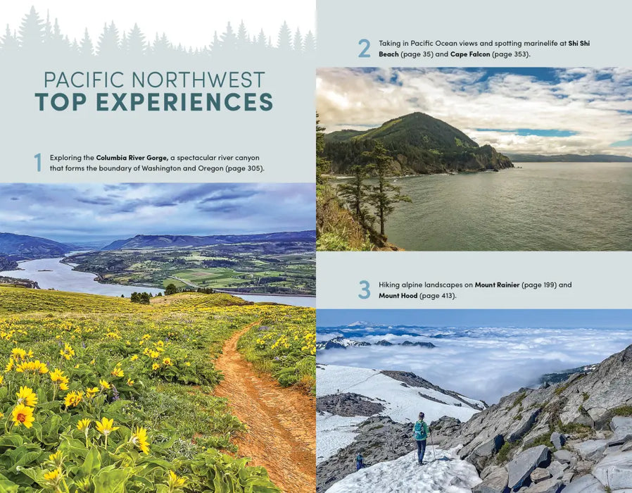 Moon, Pacific Northwest Hiking, by Matt Wastradowski - Autographed Copy | Patchmarks Oregon State