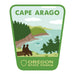 Cape Arago, 3.25” Weatherproof Sticker | Patchmarks Oregon State Parks