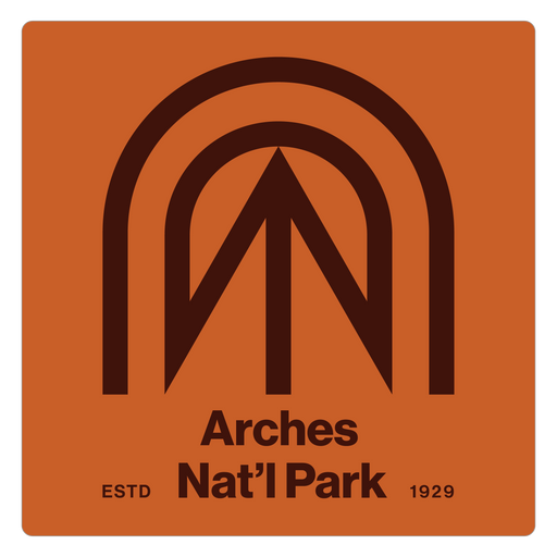 Arches National Park Sticker | Patchmarks Oregon State Parks