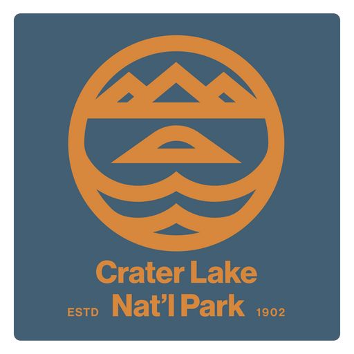 Crater Lake National Park Sticker | Patchmarks Oregon State Parks