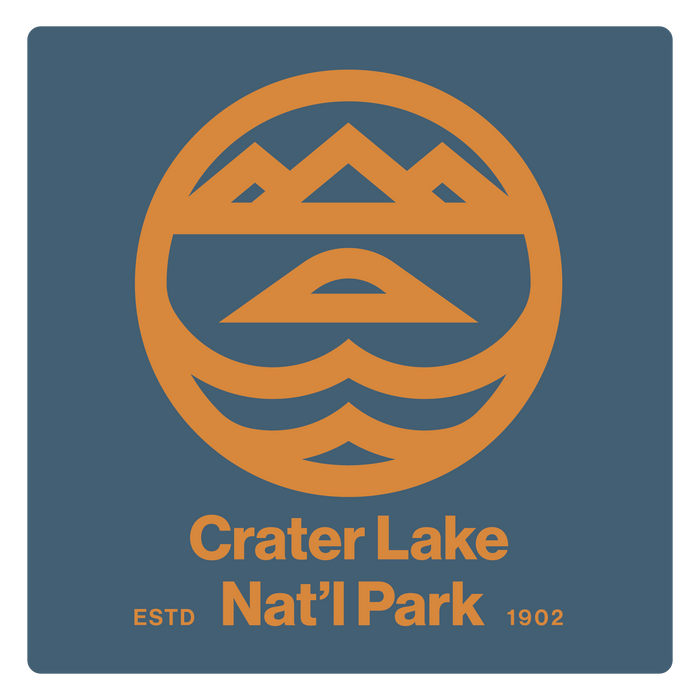Crater Lake National Park Sticker | Patchmarks Oregon State Parks