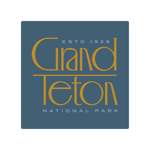 Grand Teton National Park Type Sticker | Patchmarks Oregon State Parks