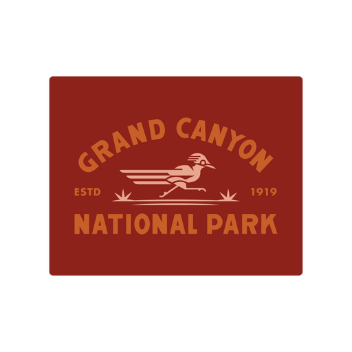 Grand Canyon National Park Type Sticker | Patchmarks Oregon State Parks