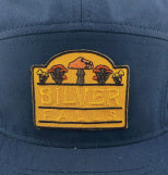 1 of 1, Silver Falls 5-Panel Trucker w/ Mushroom Embroidered Patch | Patchmarks Oregon State Parks