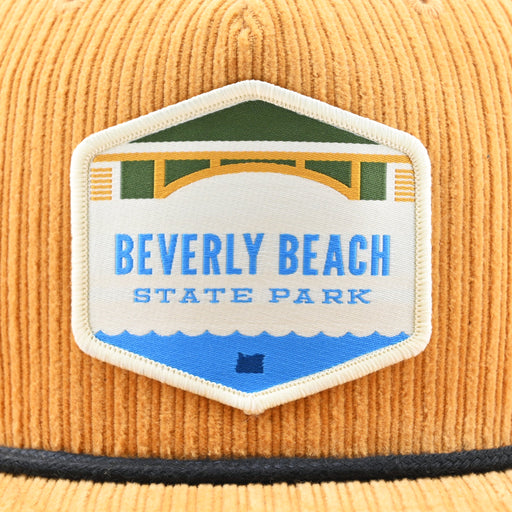 Beverly Beach Corduroy Hat | Patchmarks Oregon State Parks