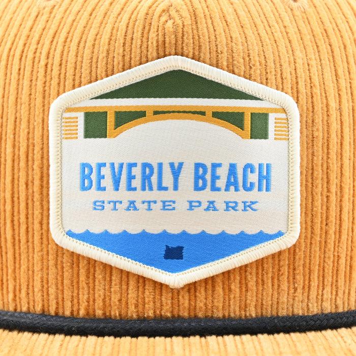 Beverly Beach Corduroy Hat | Patchmarks Oregon State Parks