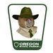 Beaver  3.25" Weatherproof Sticker | Patchmarks Oregon State Parks