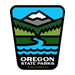 Oregon State Parks x Draplin Design Co 3.25" Weatherproof Sticker | Patchmarks Oregon State Parks