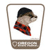 River Otter  3.25" Weatherproof Sticker | Patchmarks Oregon State Parks