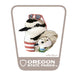 Western Snowy Plover  3.25" Weatherproof Sticker | Patchmarks Oregon State Parks