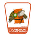 Western Pond Turtle  3.25" Weatherproof Sticker | Patchmarks Oregon State Parks