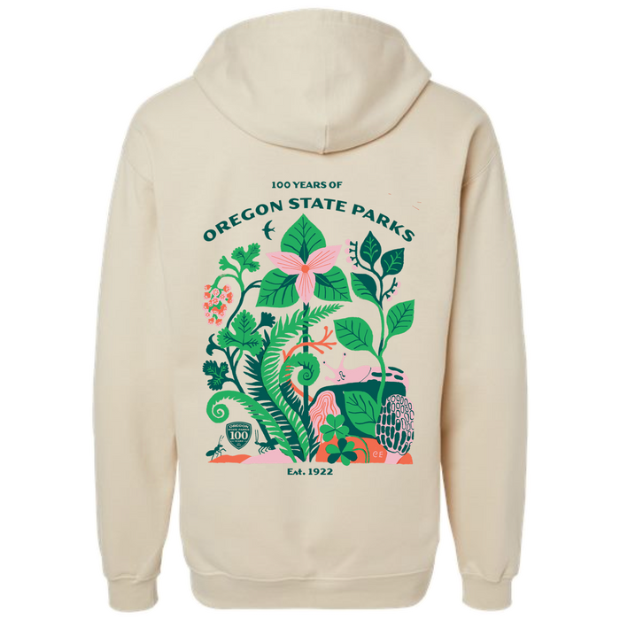 Oregon State Parks x Carson Ellis Zip Hoodie