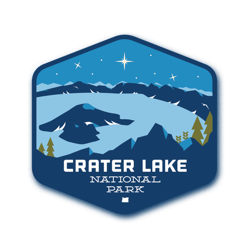 Crater Lake National Park Sticker | Patchmarks Oregon State Parks