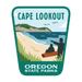 Cape Lookout State Park, 3.25” Weatherproof Sticker | Patchmarks Oregon State Parks