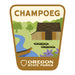 Champoeg, 3.25” Weatherproof Sticker | Patchmarks Oregon State Parks
