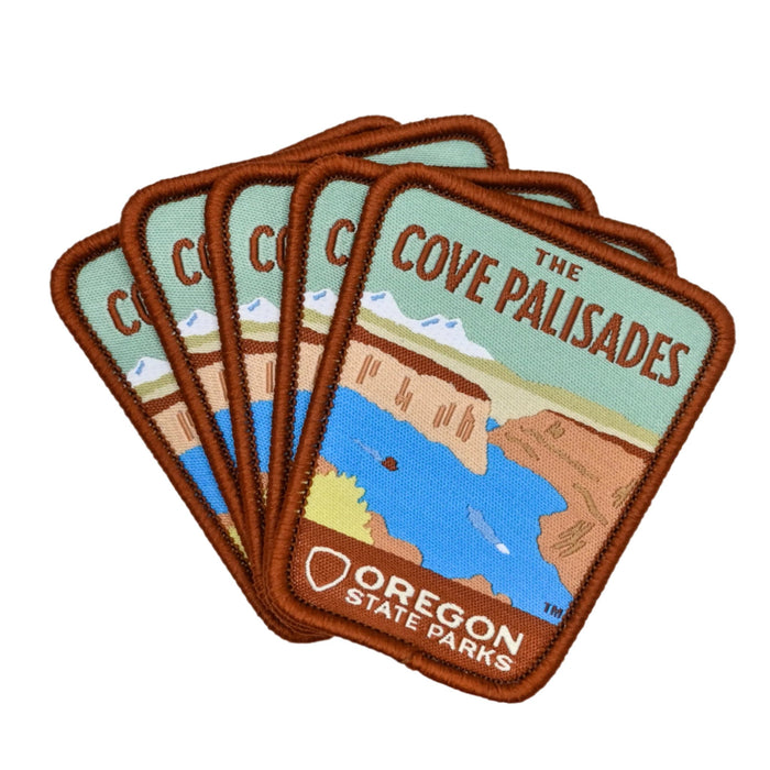 The Cove Palisades, 2.5" Iron-on Patch | Patchmarks Oregon State Parks