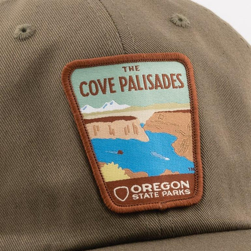 The Cove Palisades Dad Hat | Patchmarks Oregon State Parks