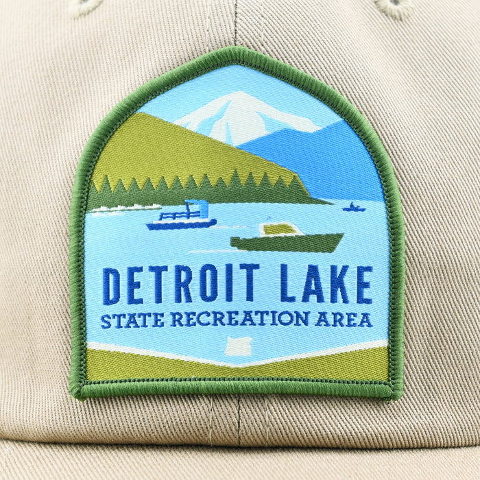 Detroit Lake Dad Hat | Patchmarks Oregon State Parks