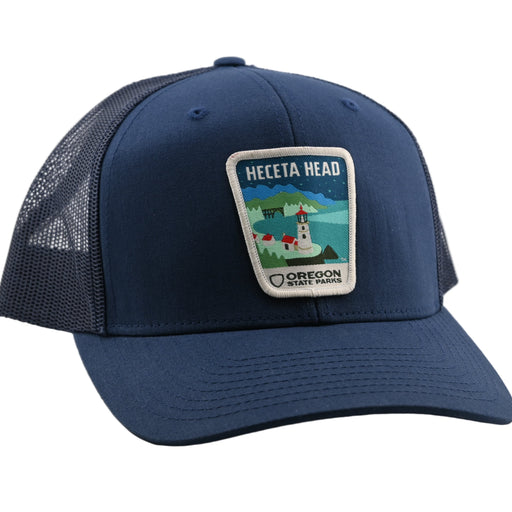 Heceta Head Trucker Hat | Patchmarks Oregon State Parks