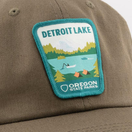 Detroit Lake Dad Hat | Patchmarks Oregon State Parks