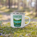 Detroit Lake Enamel Mug, 12oz | Patchmarks Oregon State Parks
