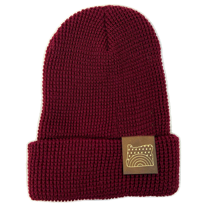 Oregon Rainbow Beanie | Patchmarks Oregon State Parks