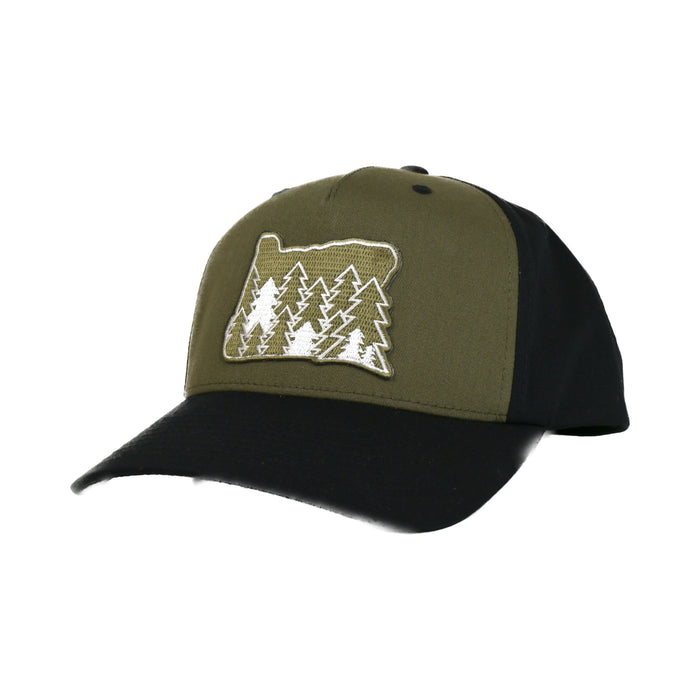 Evergreens - Snapback Hat | Patchmarks Oregon State Parks