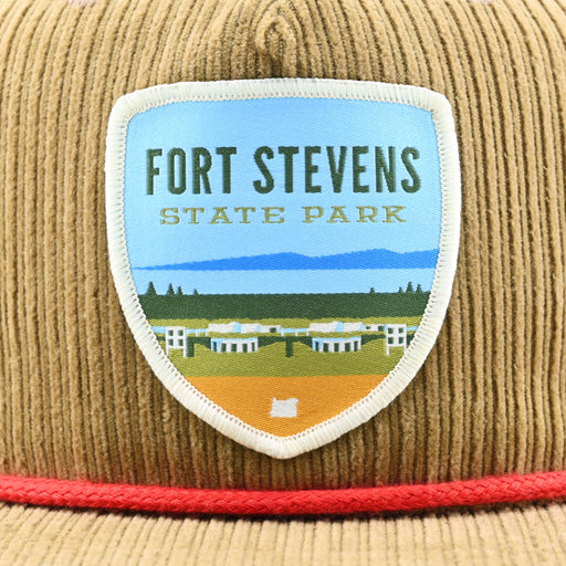 Fort Stevens Battery Corduroy Hat | Patchmarks Oregon State Parks