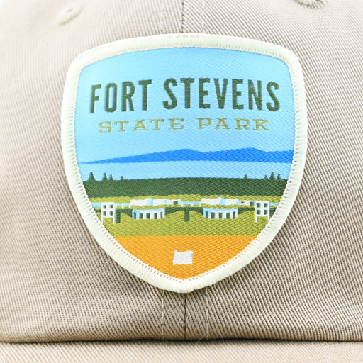 Fort Stevens Battery Dad Hat | Patchmarks Oregon State Parks