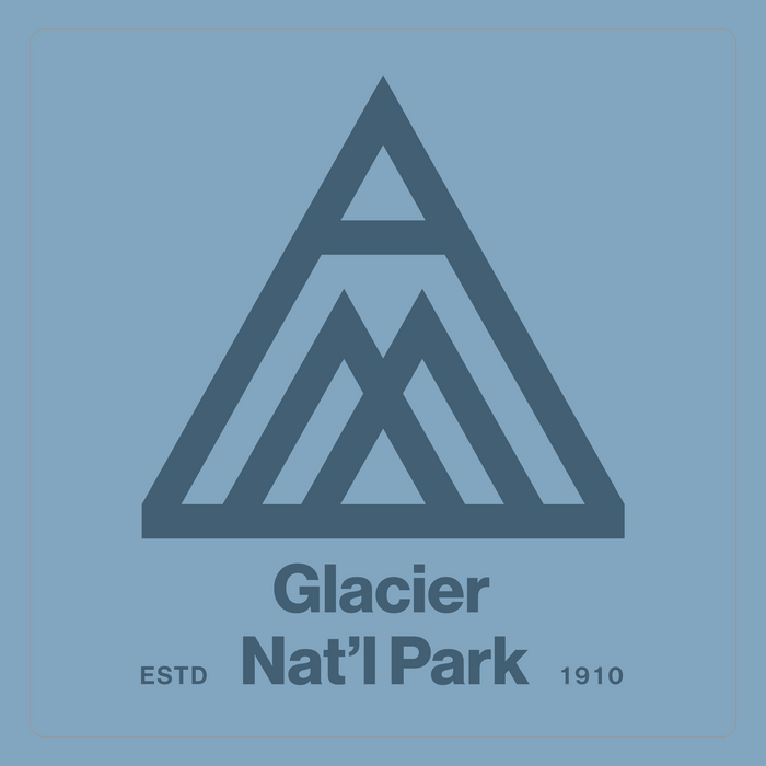 Glacier National Park Sticker | Patchmarks Oregon State Parks