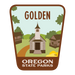 Golden State Heritage Site, 3.25” Weatherproof Sticker | Patchmarks Oregon State Parks