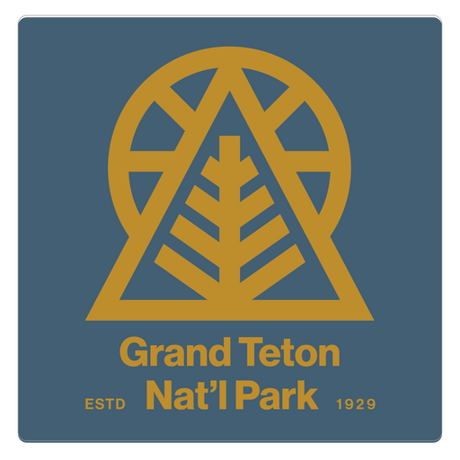 Grand Teton National Park Sticker | Patchmarks Oregon State Parks