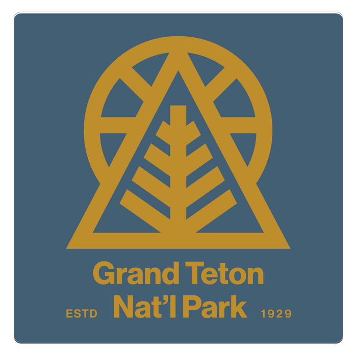 Grand Teton National Park Sticker | Patchmarks Oregon State Parks