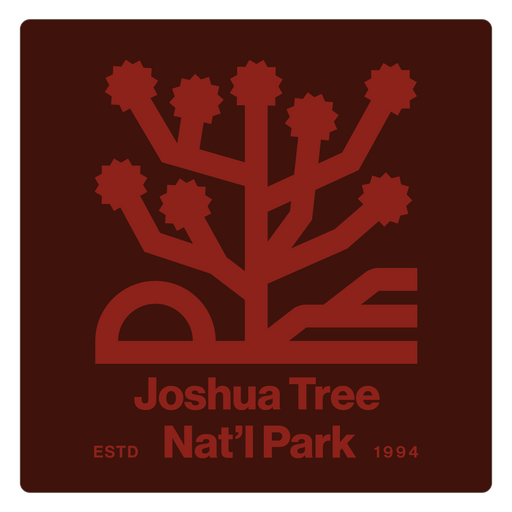 Joshua Tree National Park Sticker | Patchmarks Oregon State Parks