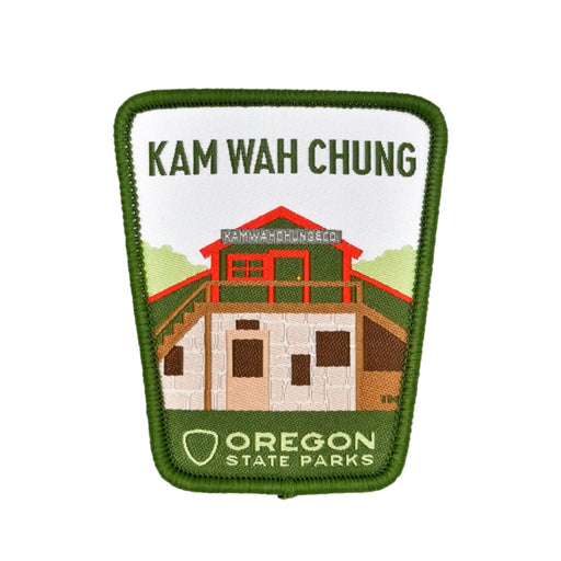 Kam Wah Chung, 2.5" Iron-on Patch | Patchmarks Oregon State Parks