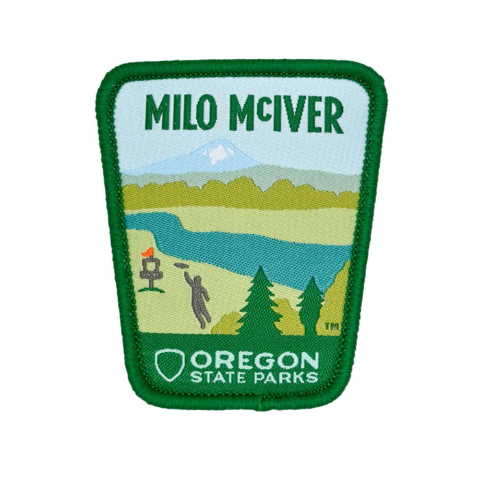 Milo McIver, 2.5" Iron-on Patch | Patchmarks Oregon State Parks
