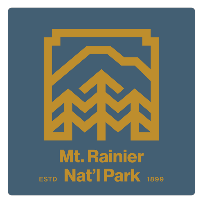 Mount Rainier National Park Sticker | Patchmarks Oregon State Parks