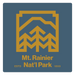 Mount Rainier National Park Sticker | Patchmarks Oregon State Parks