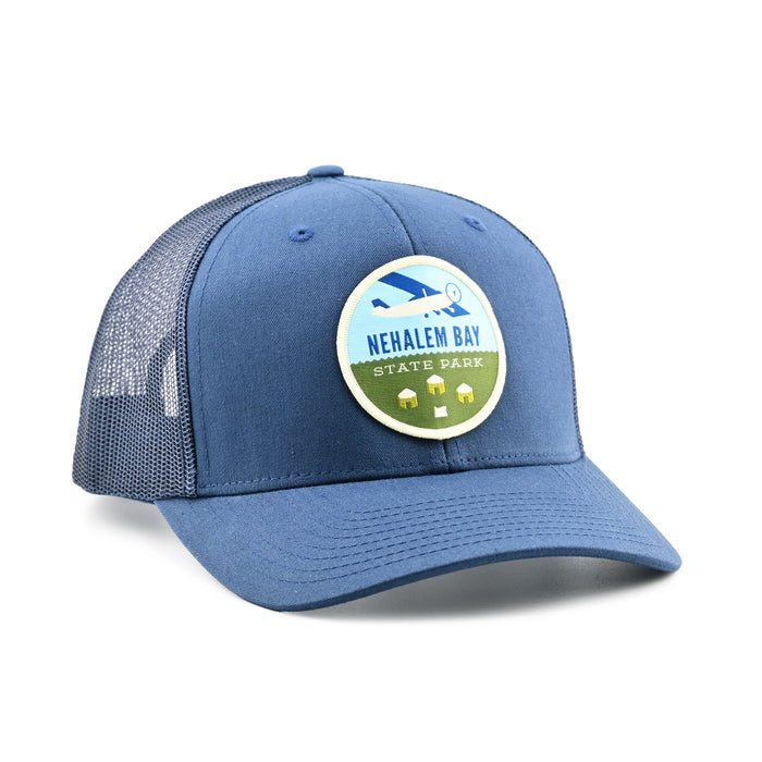 Nehalem Bay Trucker Hat | Patchmarks Oregon State Parks