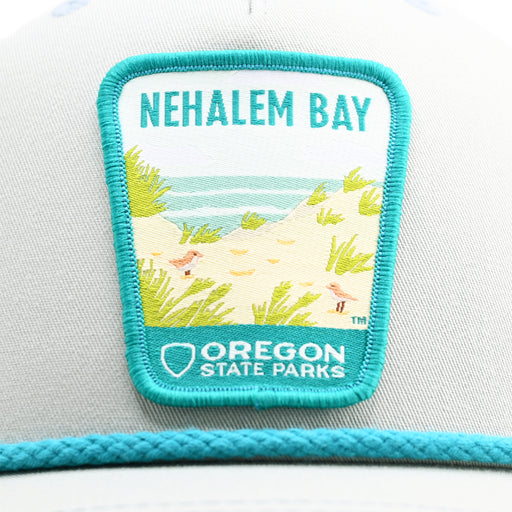 Nehalem Bay Rope-Trucker Hat | Patchmarks Oregon State Parks