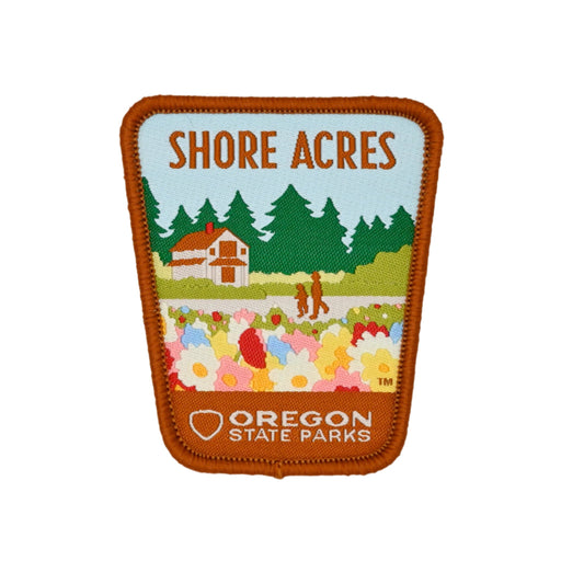 Shore Acres,  2.5" Iron-on Patch | Patchmarks Oregon State Parks