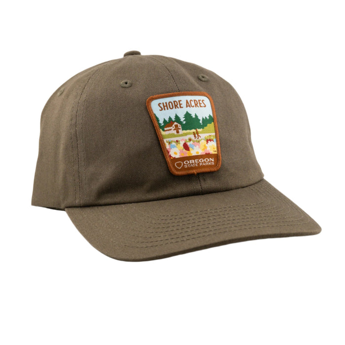 Shore Acres Dad Hat | Patchmarks Oregon State Parks