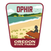 Ophir, 3.25” Weatherproof Sticker | Patchmarks Oregon State Parks