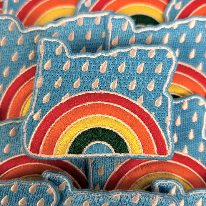 Oregon Rainbow - 2.25" Iron-on Patch | Patchmarks Oregon State Parks