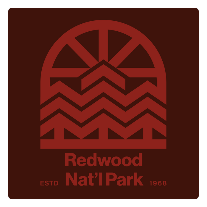 Redwood National Park Sticker | Patchmarks Oregon State Parks