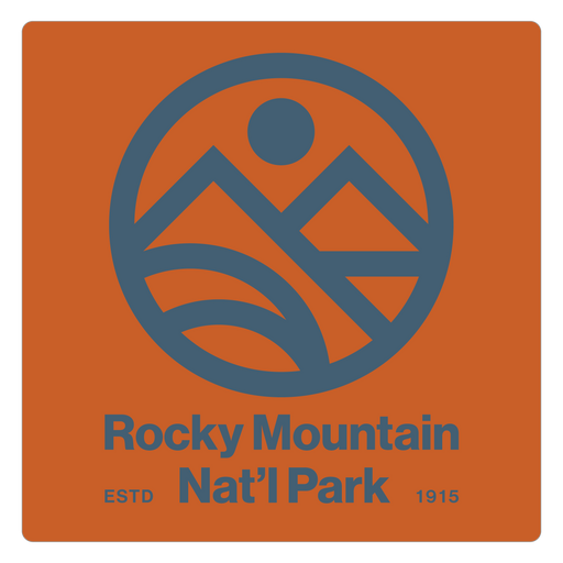 Rocky Mountain National Park Sticker | Patchmarks Oregon State Parks